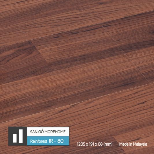 Sàn gỗ công nghiệp RainForest IR - 80